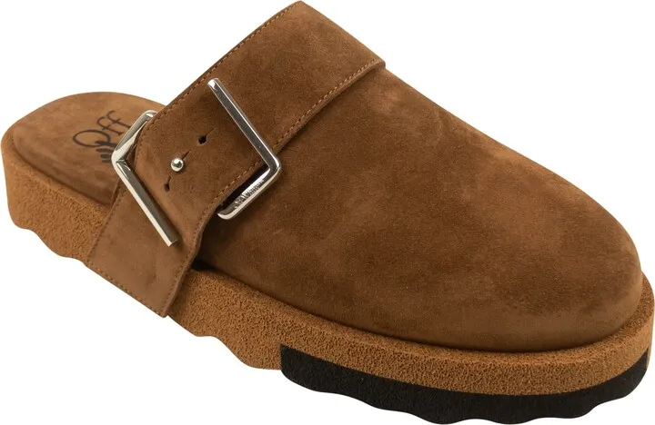 Brown Comfort Leather Slippers