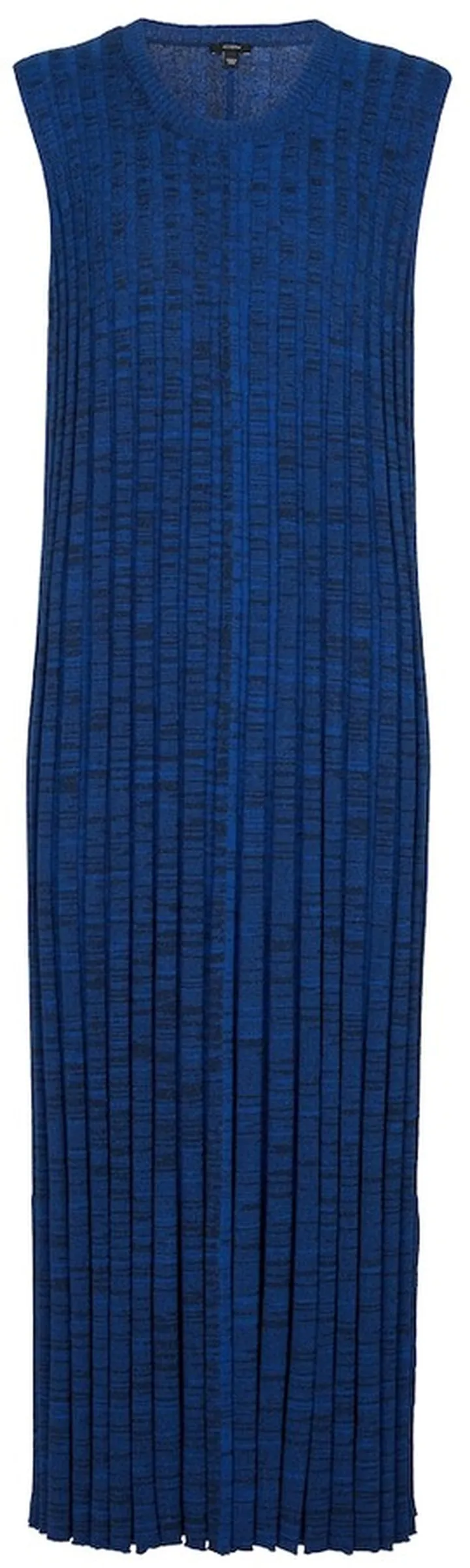 Ribbed-knit midi dress
