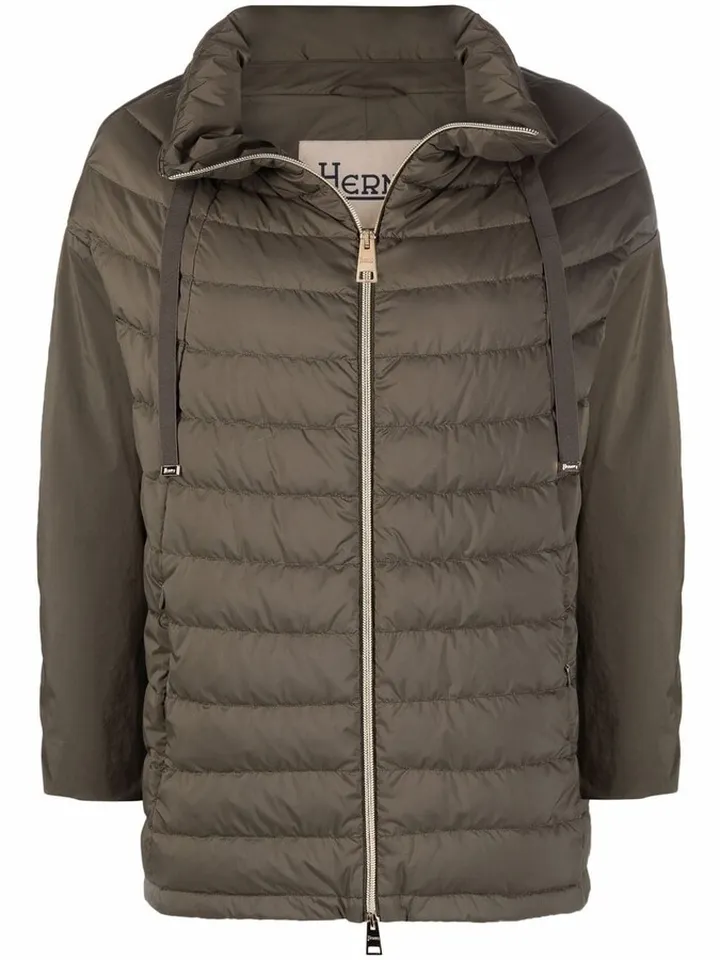 Panelled Bomber Jacket
