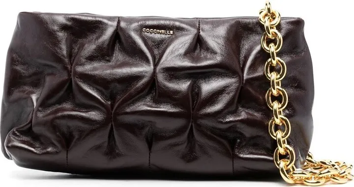 Ophelie leather shoulder bag