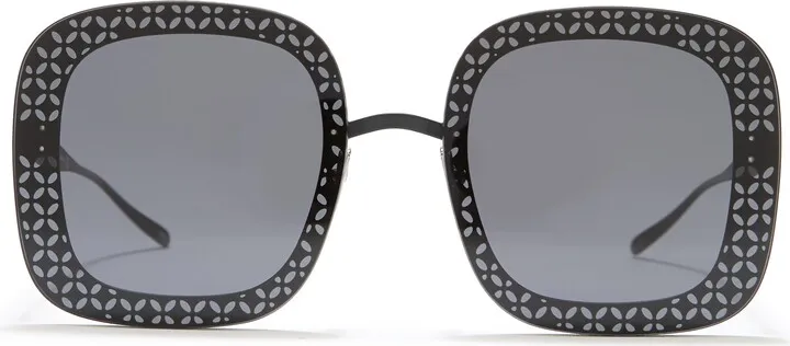63mm Square Sunglasses