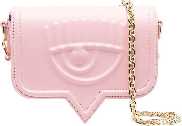 Debossed-Logo Crossbody Bag