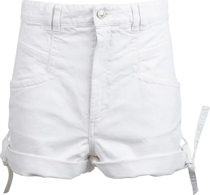 Isabel Marant Turn-Up Brim Denim Shorts
