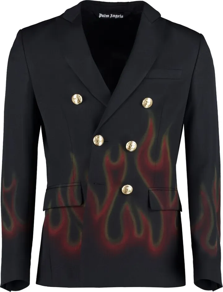 Burning Double-breasted Jacket