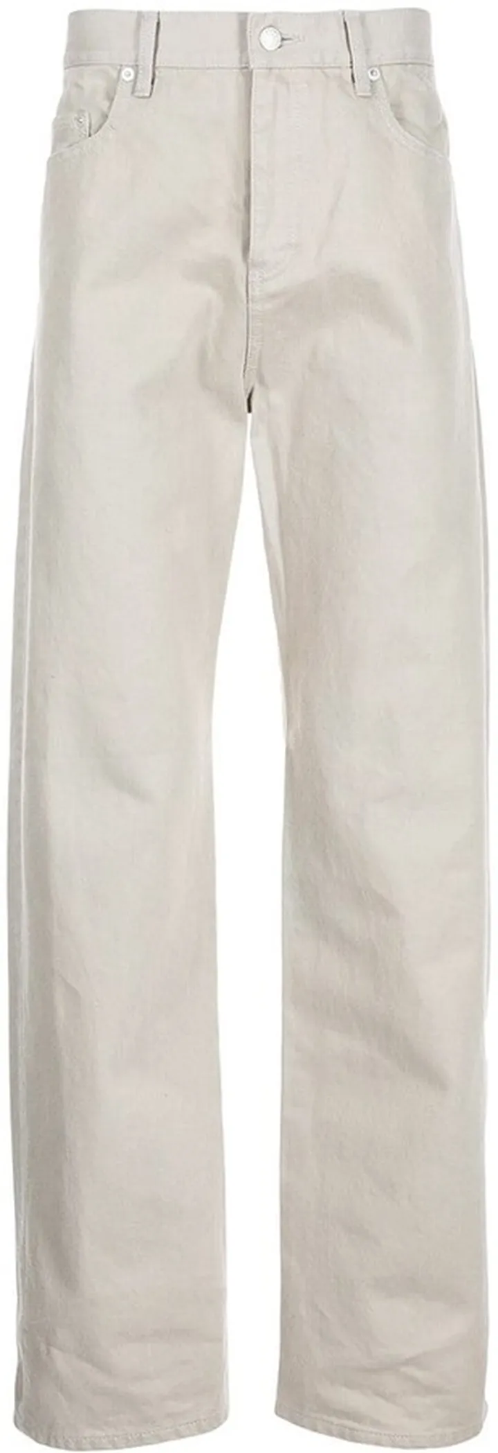 Five-Pocket Straight-Leg Trousers