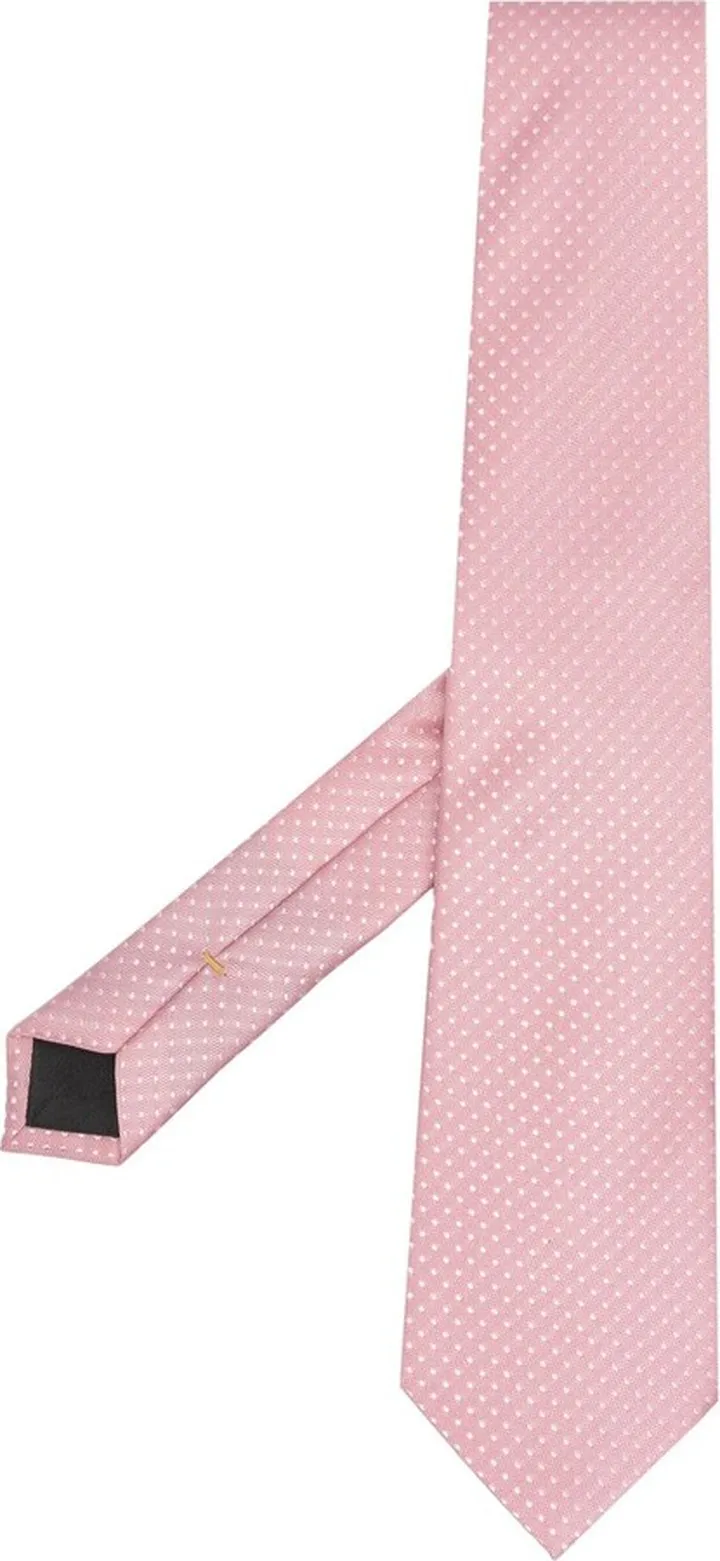 Polka-Dot Silk Tie