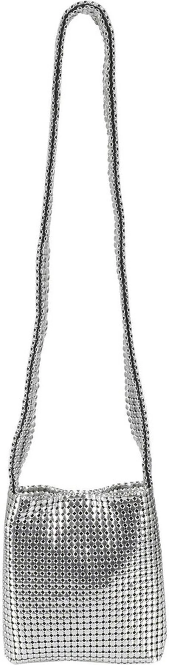 Geometric Panel-detailed Crossbody Bag