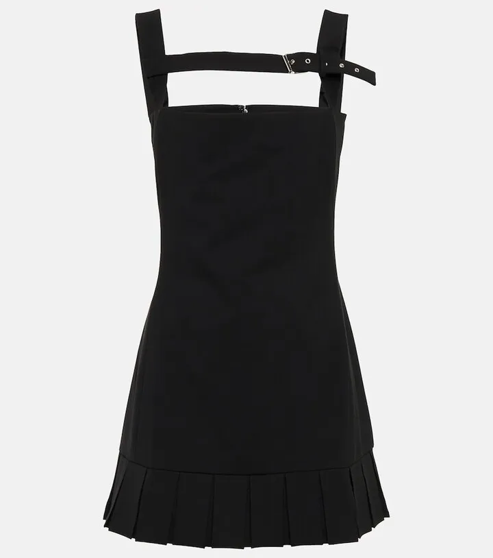 Buckled minidress
