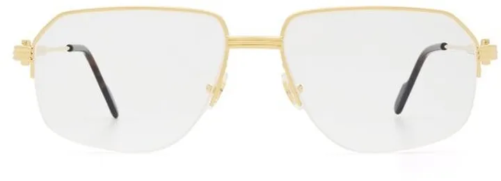 Cartier Geometric Frame Glasses