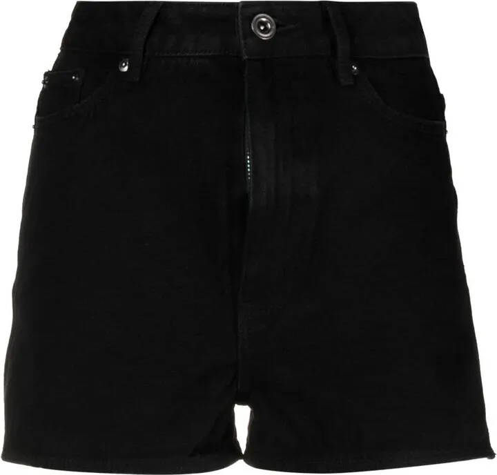 High-Waisted Denim Shorts
