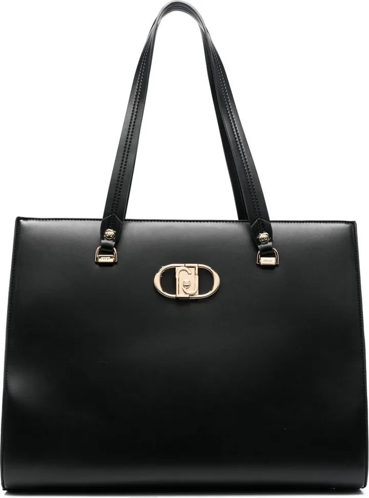 Logo-Plaque Tote Bag