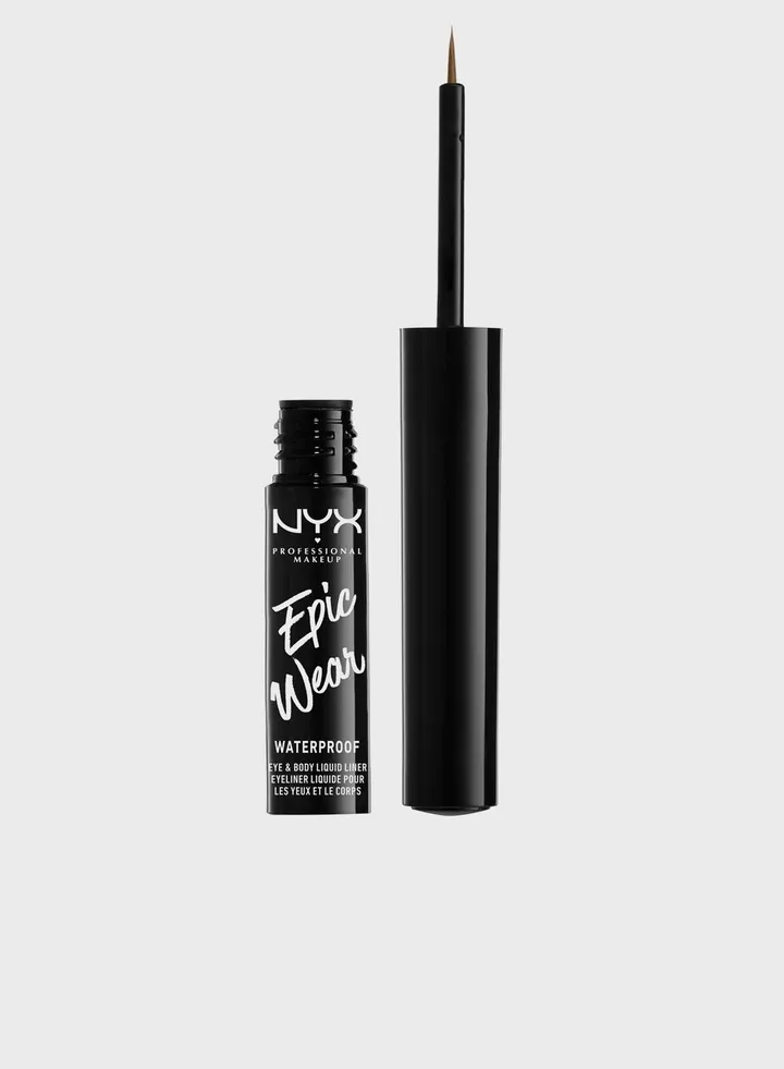 EPIC WEAR METALLIC LINER - BROWN