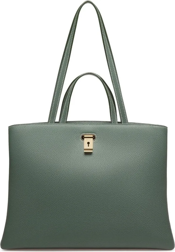 Lya leather tote bag
