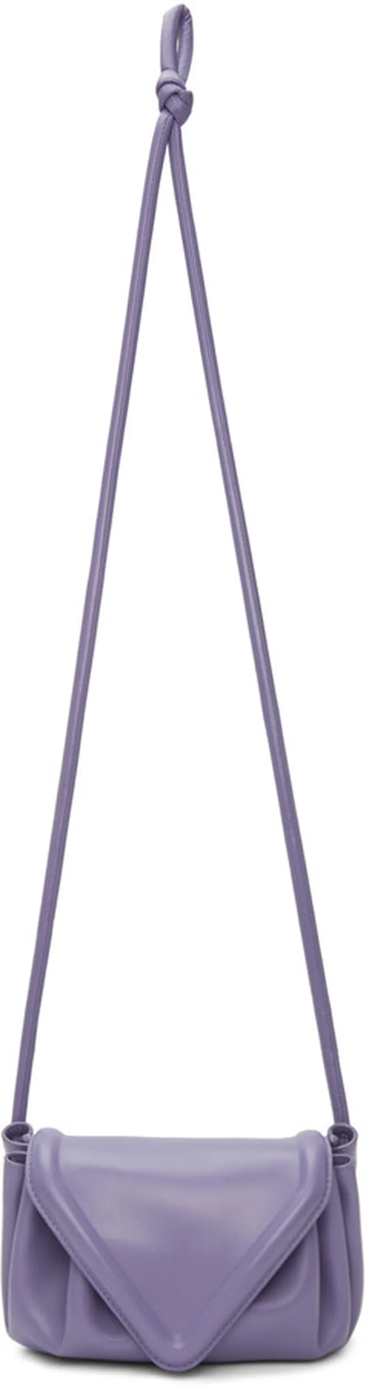 Bottega Veneta Purple Small Beak Clutch