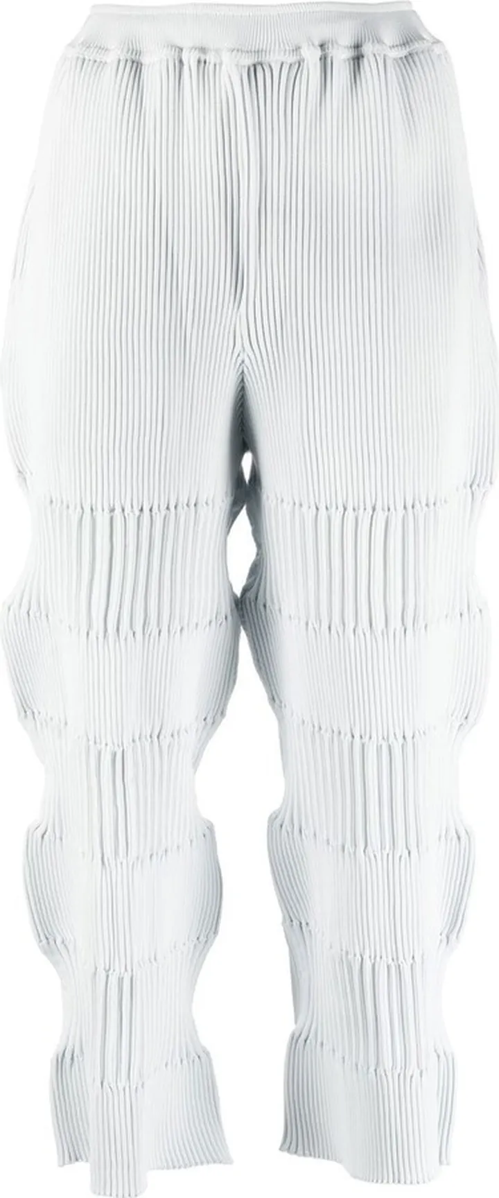 Pleated Cropped Trousers