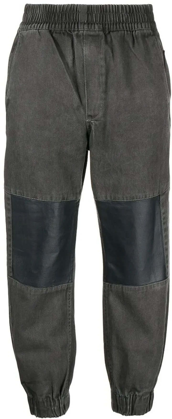 Panelled Denim Track Pants