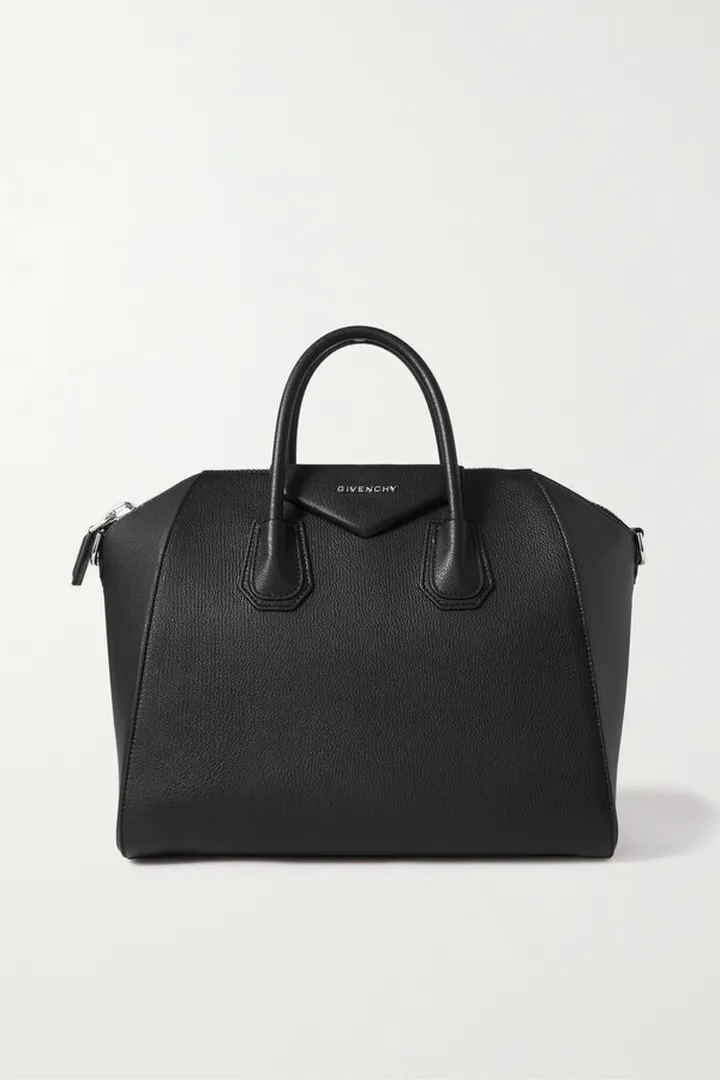 Givenchy - Antigona Medium Textured-leather Tote - Black