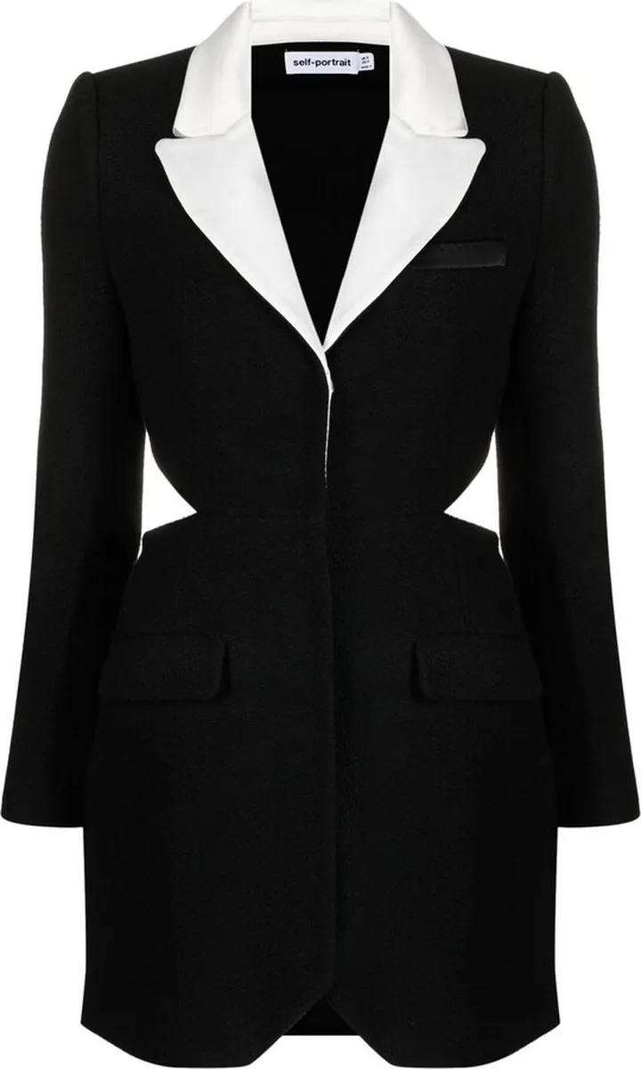 Tuxedo Mini Dress
