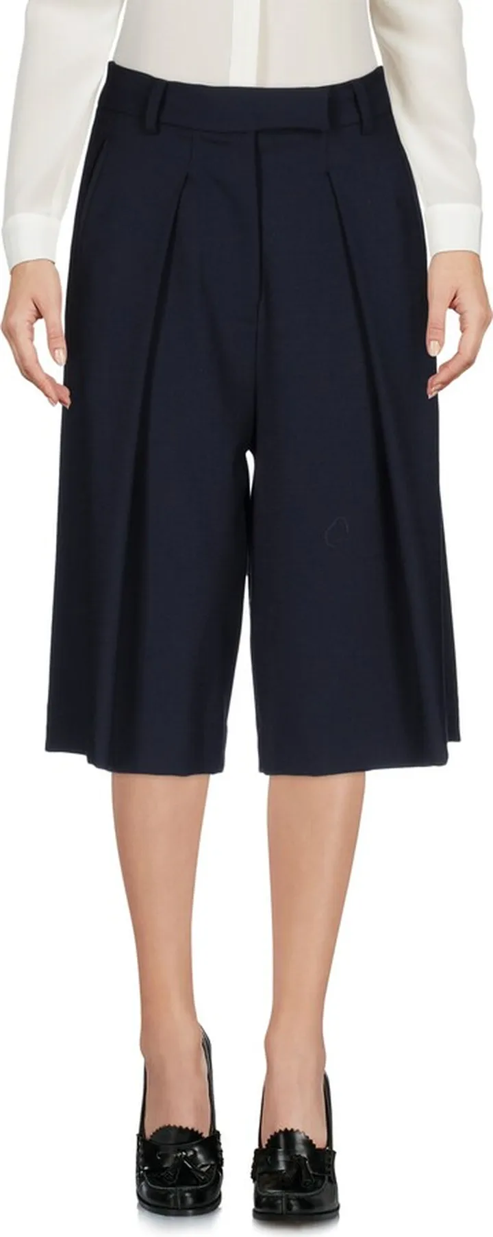 Cropped Pants Midnight Blue