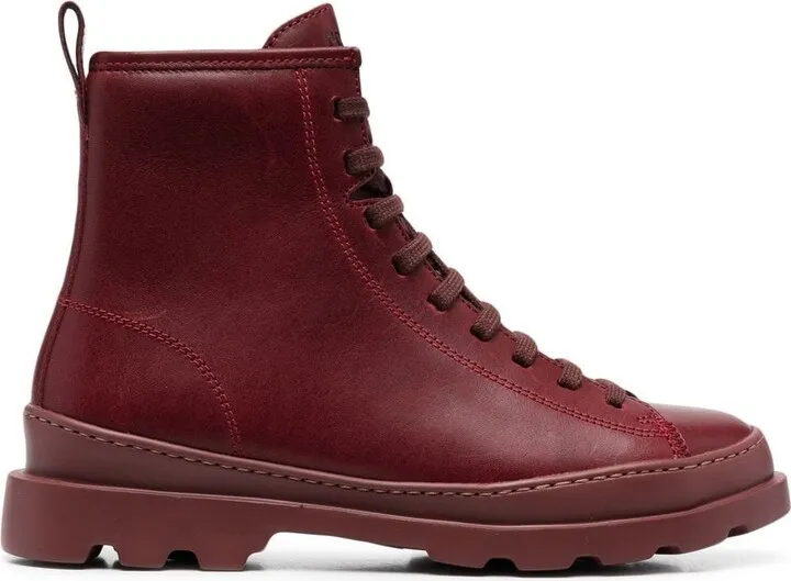 Lace-Up Ankle Boots