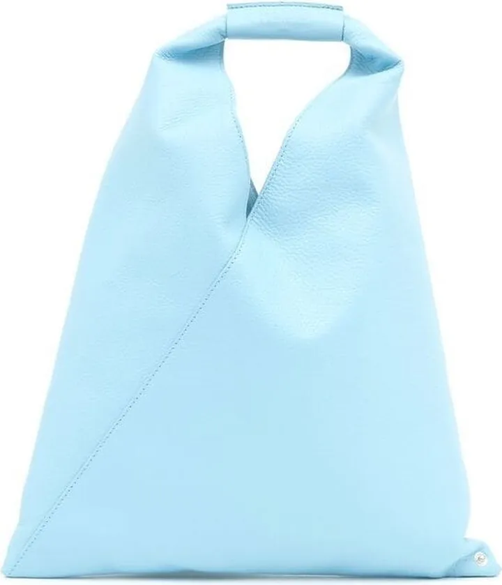 Triangle top-handle tote