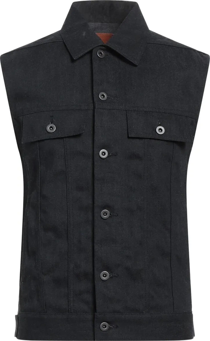 Denim Outerwear Black