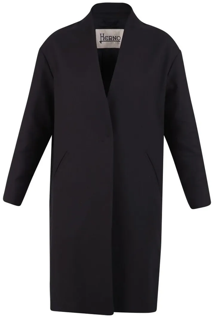 Herno Single Breasted Midi Coat