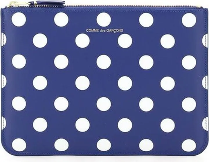 Comme des Garçons Wallet Polka Dot Clutch Bag