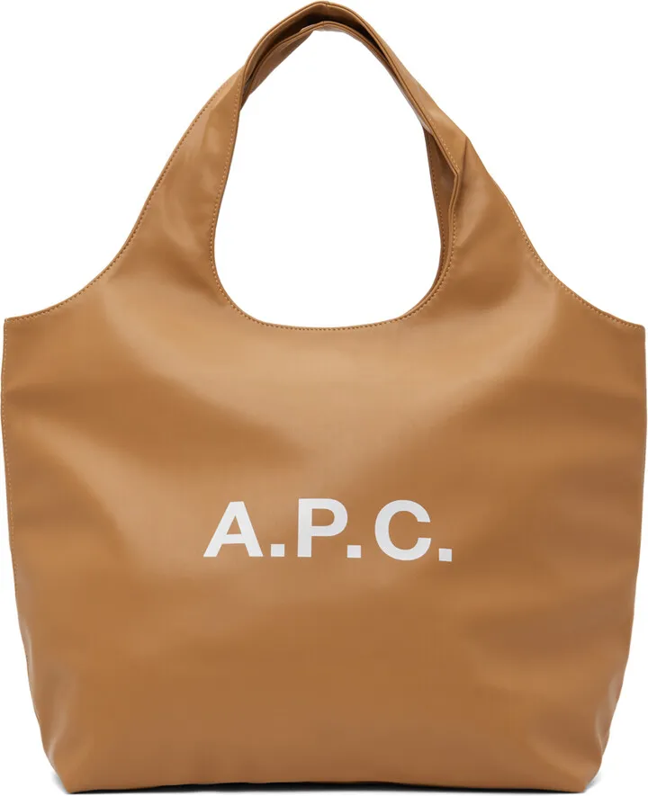 A.P.C. Tan Ninon Tote