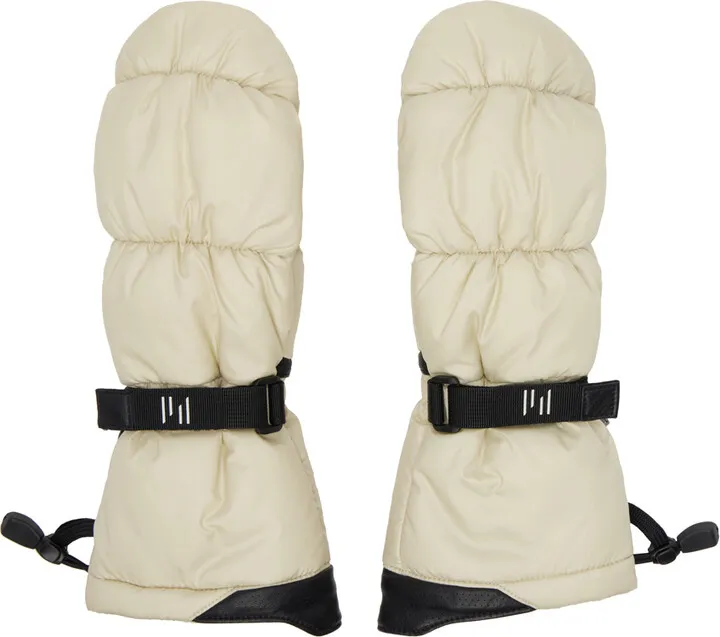 HOLDEN Beige Puffy Gloves