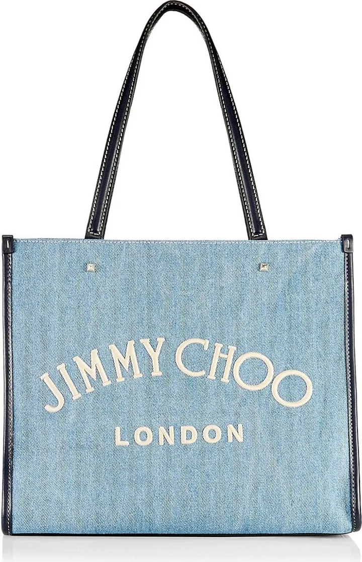 Varenne Denim Logo Tote