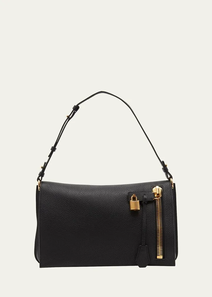 Alix Medium Grain Leather Shoulder Bag
