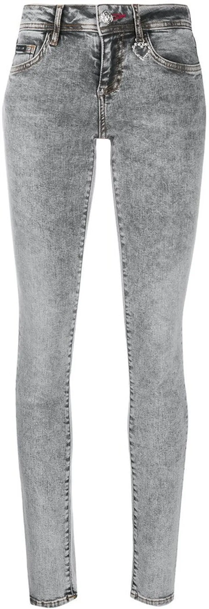 High Rise Slim-Fit Jeans