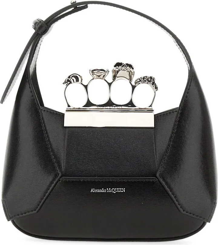 Jewelled Mini Hobo Bag
