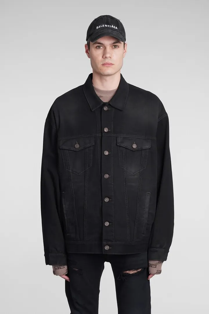 Denim In Black Denim