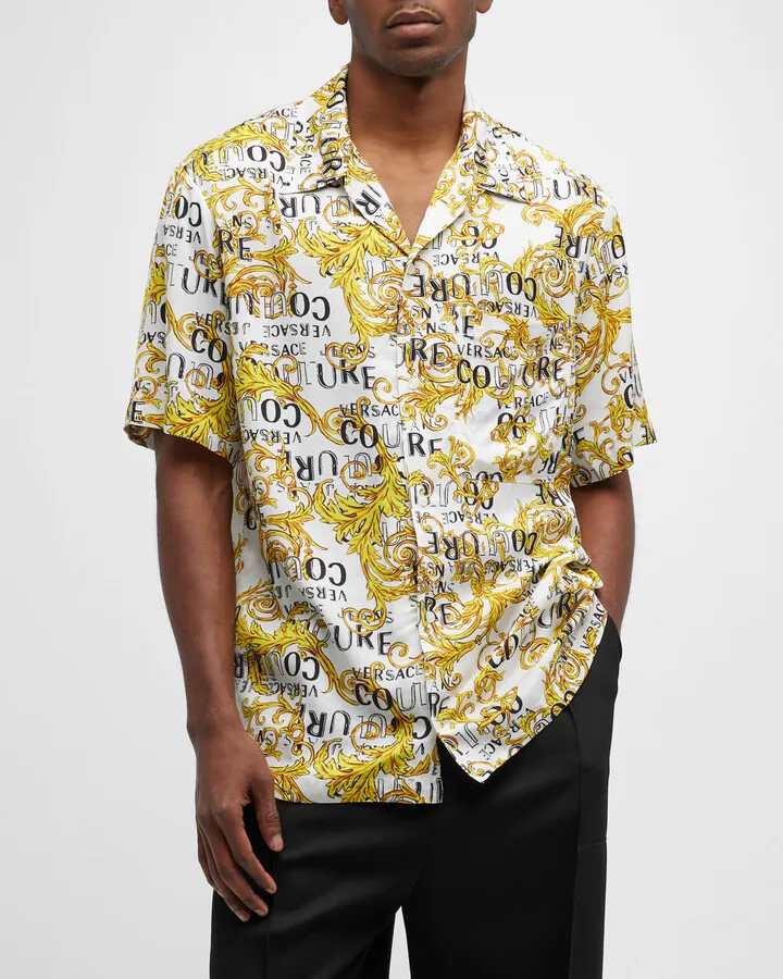 Men's Logo Couture Sport Shirt