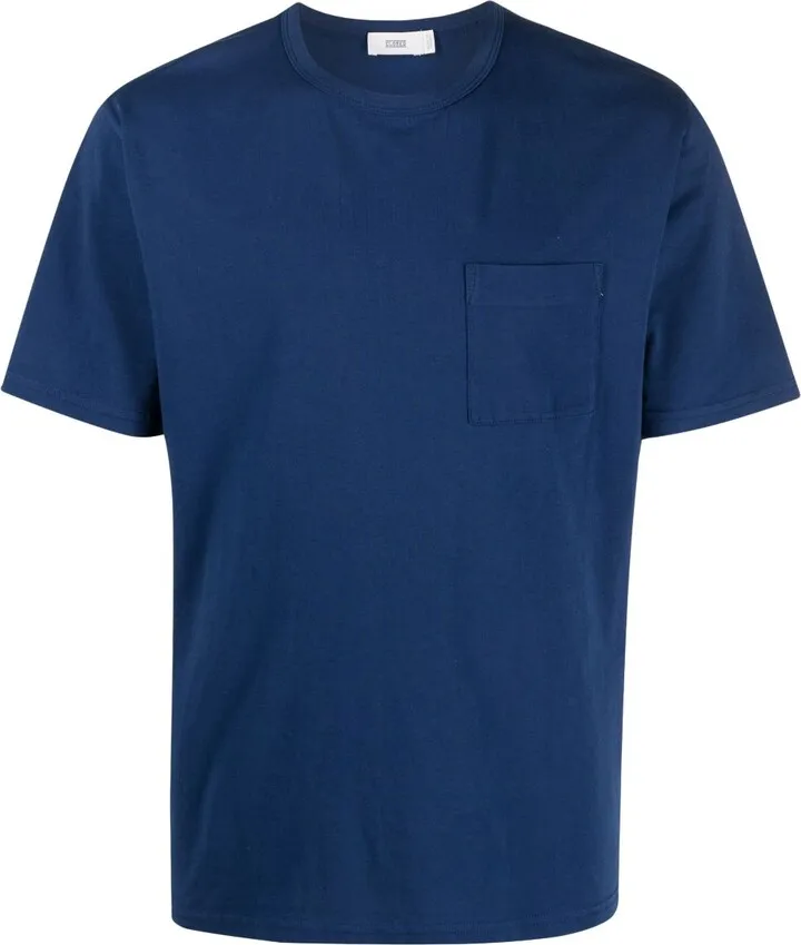 chest-pocket organic cotton T-shirt