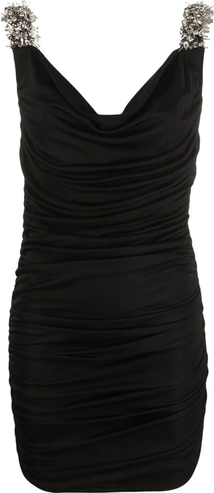 Crystal-Strap Minidress