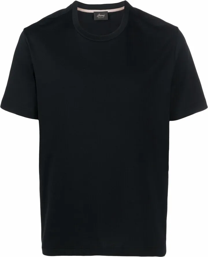 Black Cotton T-Shirt