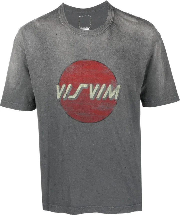 logo-print T-shirt