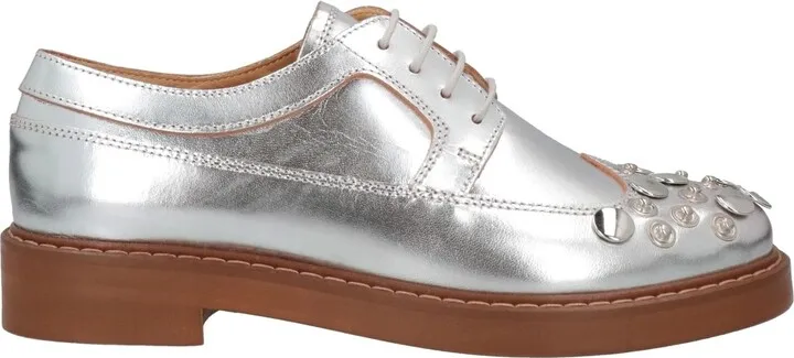Lace-up Shoes Silver
