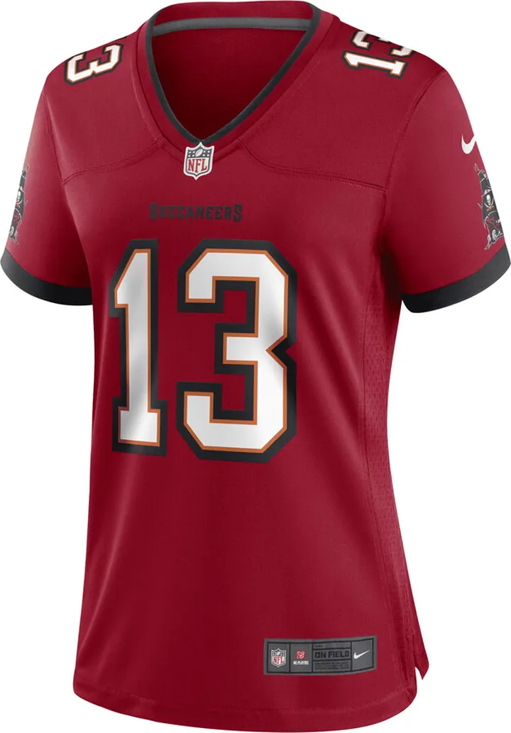 Nike Women's NFL Tampa Bay Buccaneers (Mike Evans) Game Football Jersey in Red