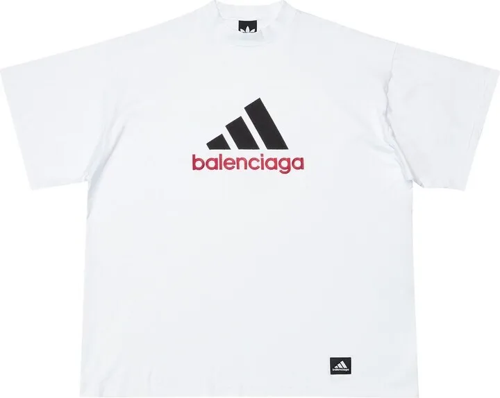x adidas logo-print T-shirt