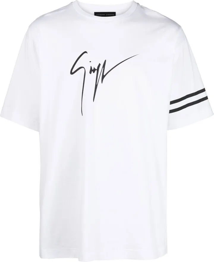 logo-print cotton T-shirt