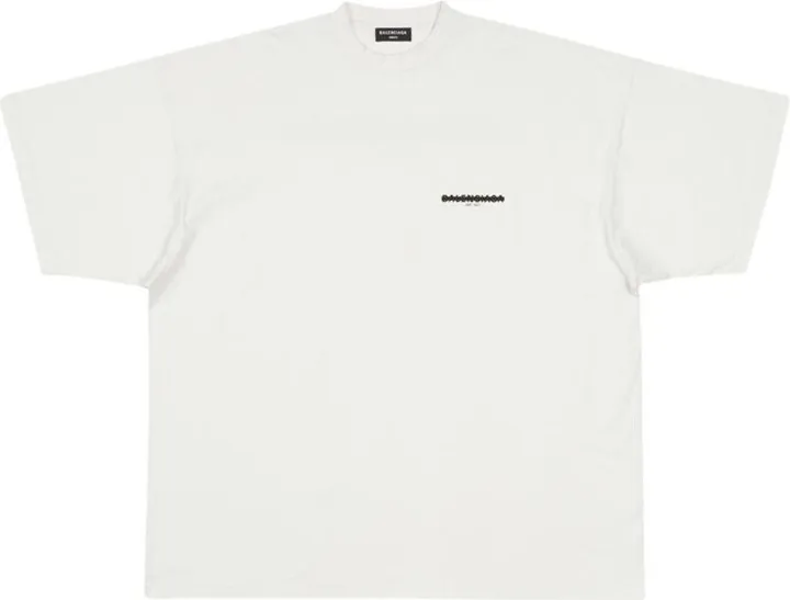Balenciaga Cotton Logo Oversized T-Shirt