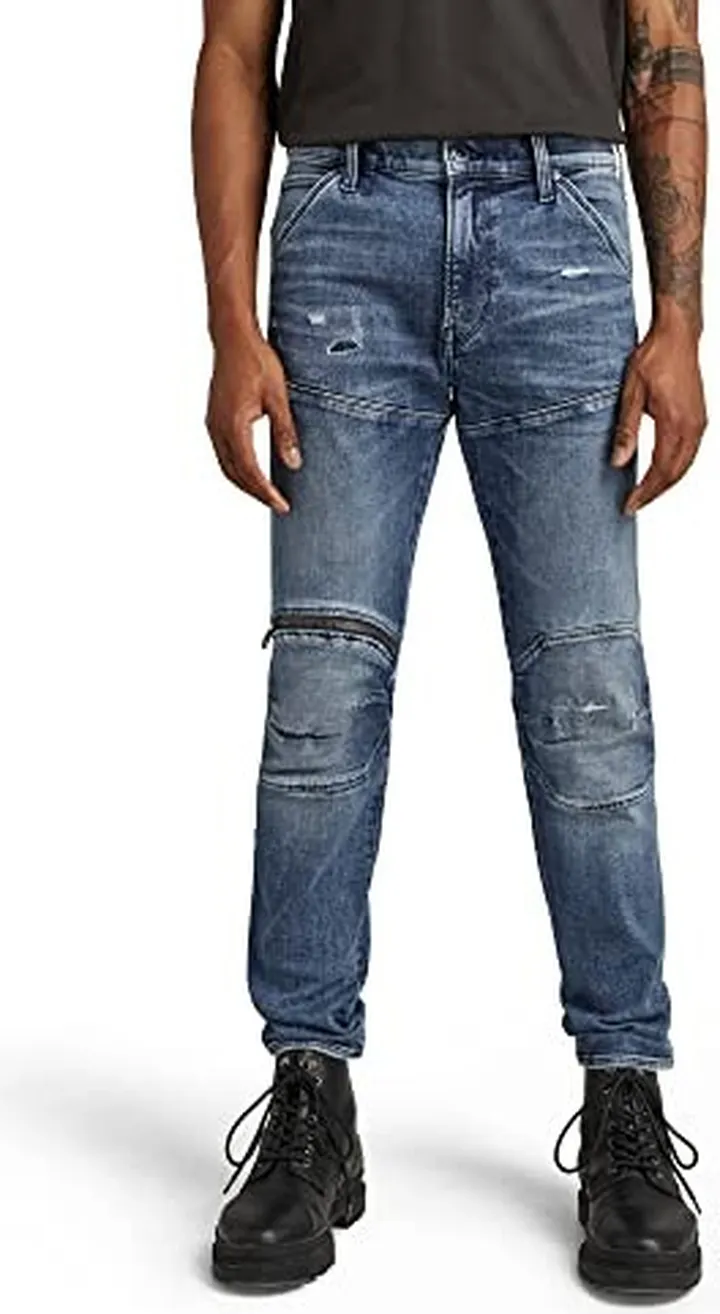 G-Star Raw Men's 5620 3D Zip Knee Skinny Fit Jeans