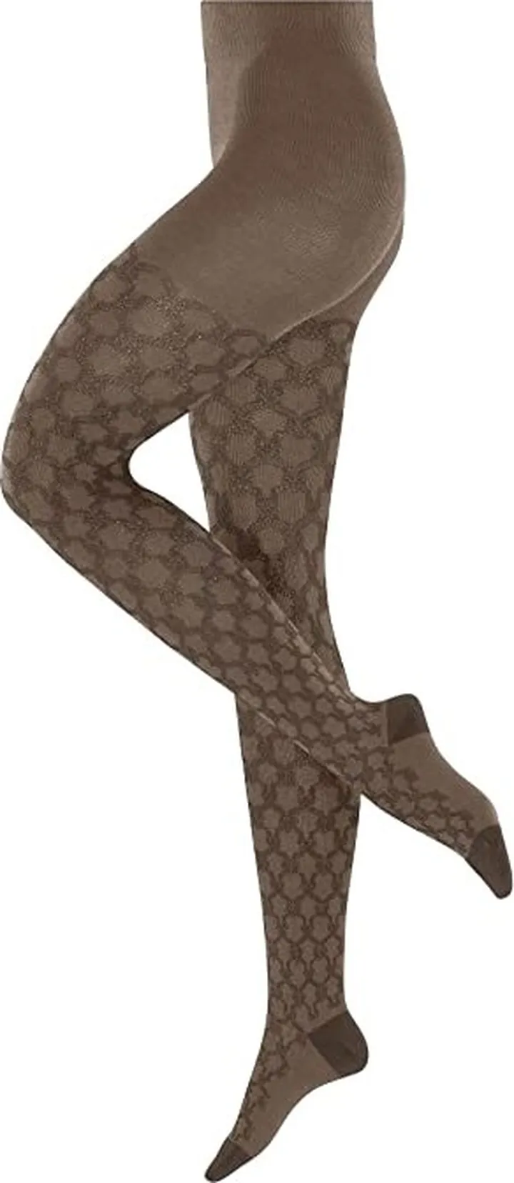 Falke Cream Cable Tights (Hazel) Hose