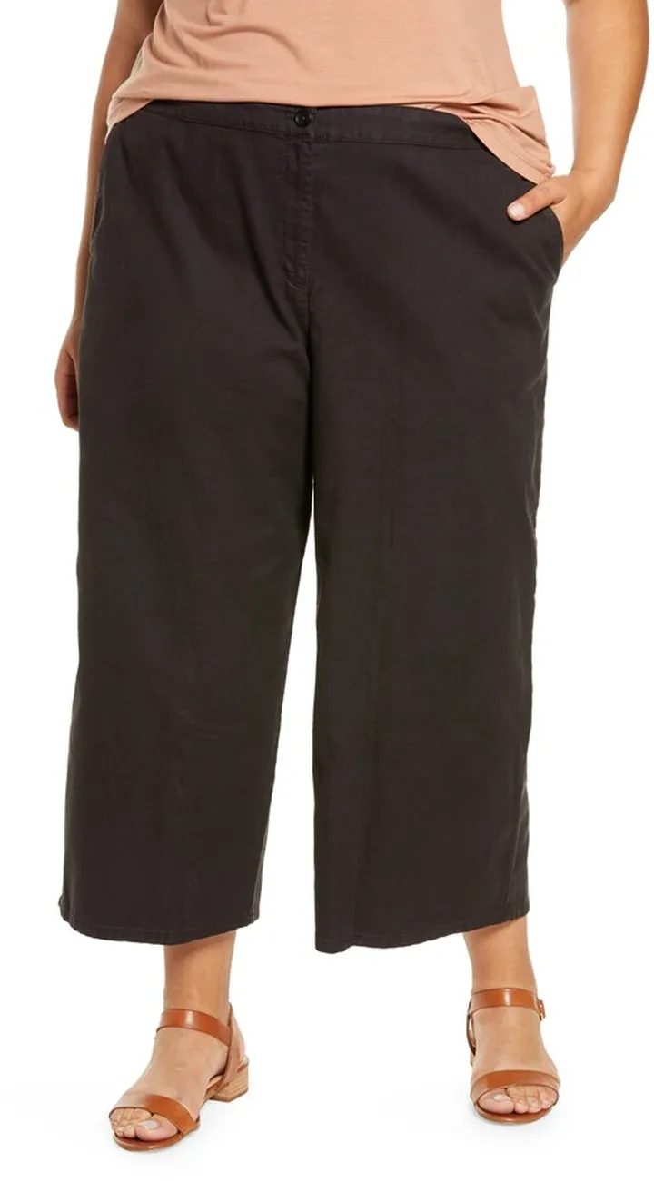 Wide Leg Crop Pants