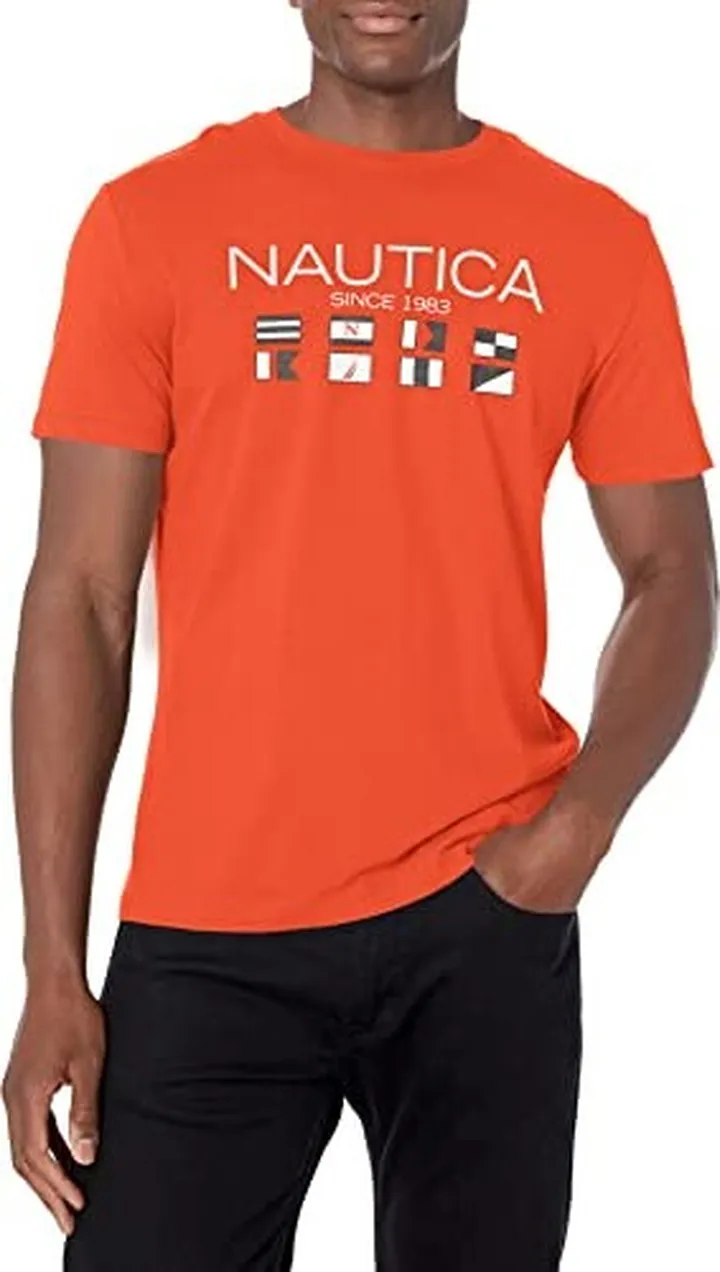 Nautica Men's Logo Graphic T-Shirt