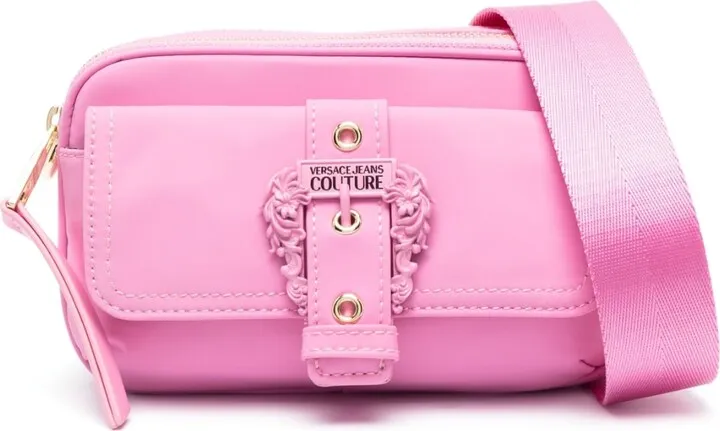Logo-Buckle Crossbody Bag